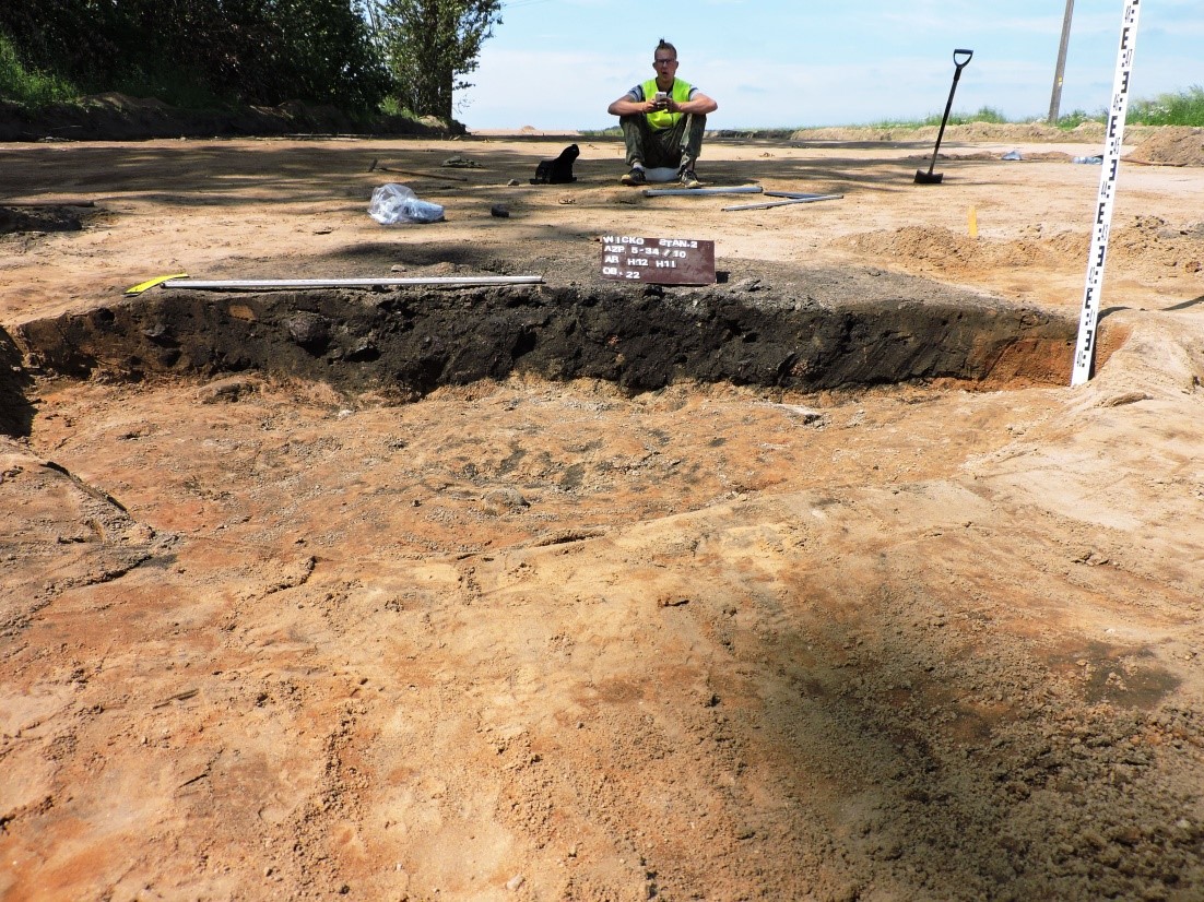 Badania archeologiczne wyprzedzające budowę obwodnicy Wicka, gm. Wicko, pow. lęborski, woj. pomorskie